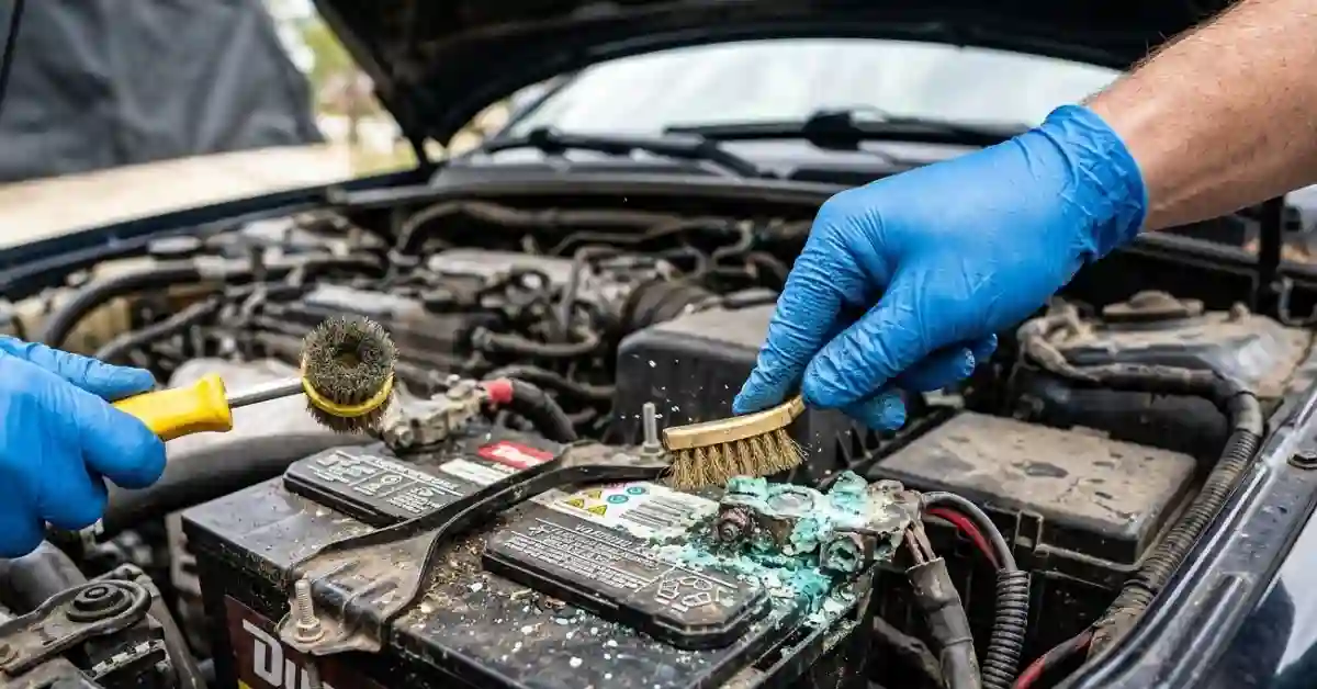How to Clean Car Battery Corrosion Safely
