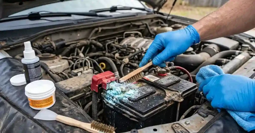 How to Clean Car Battery Corrosion Safely