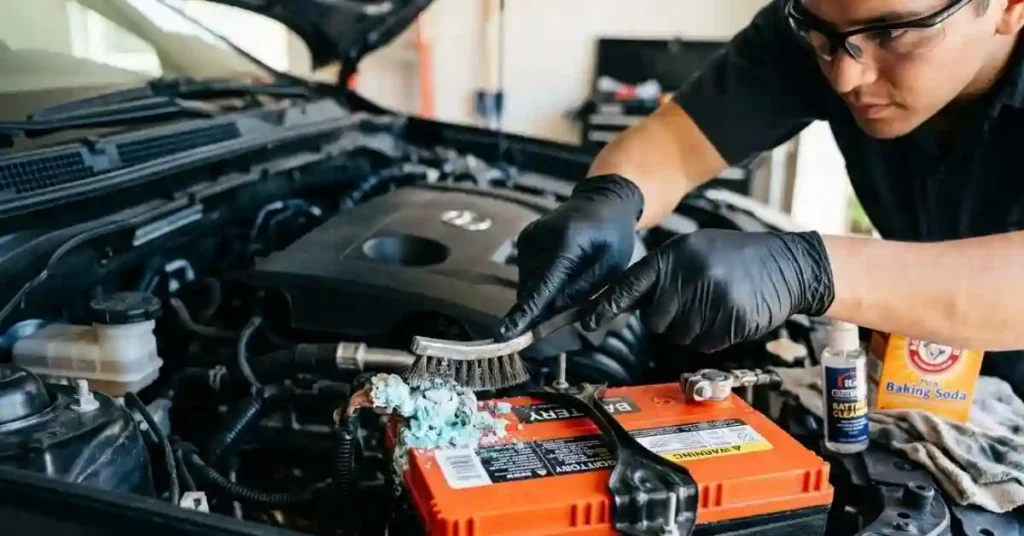 How to Clean Car Battery Corrosion Safely