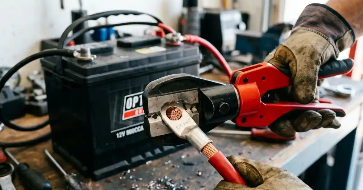 How to Crimp Battery Terminals