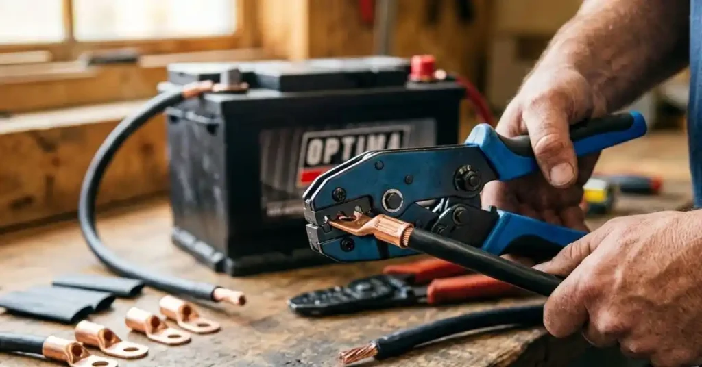 How to Crimp Battery Terminals