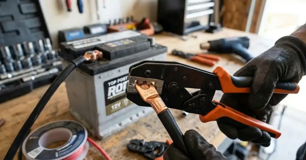 How to Crimp Battery Terminals