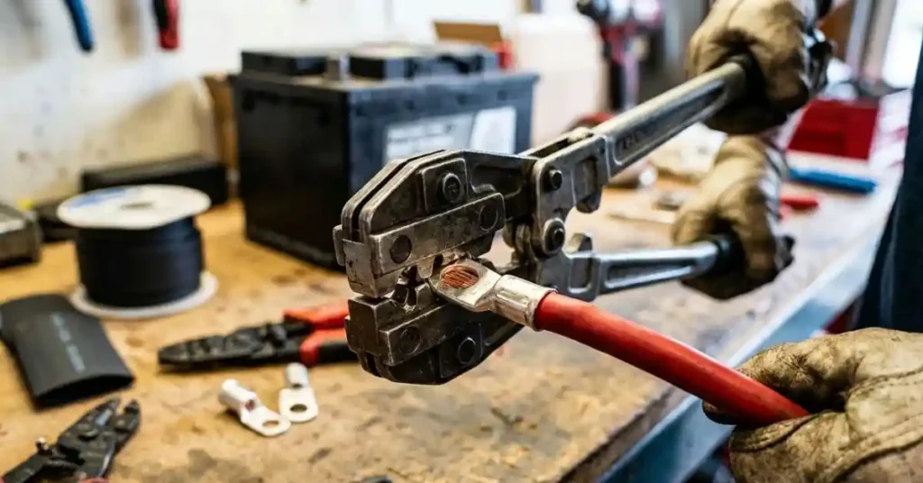 How to Crimp Battery Terminals