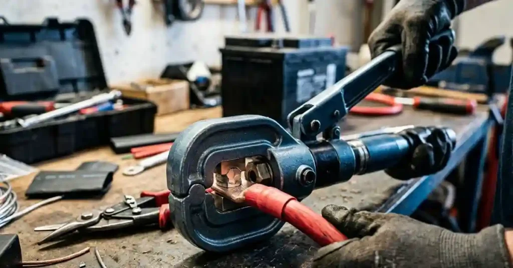 How to Crimp a Battery Cable