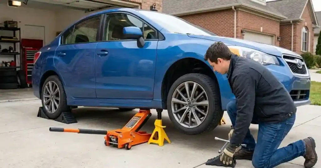 How to Jack Up a Car Safely