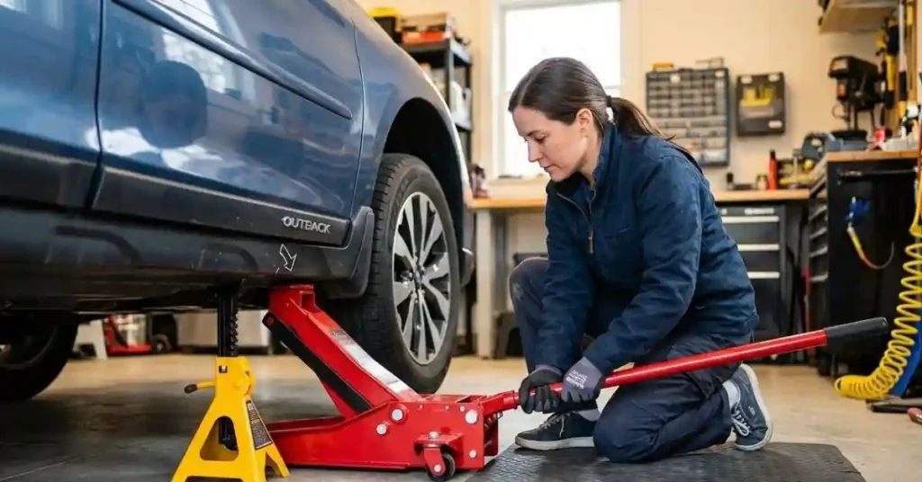 How to Jack Up a Car Safely