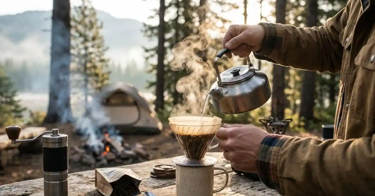 How to Make Coffee While Camping