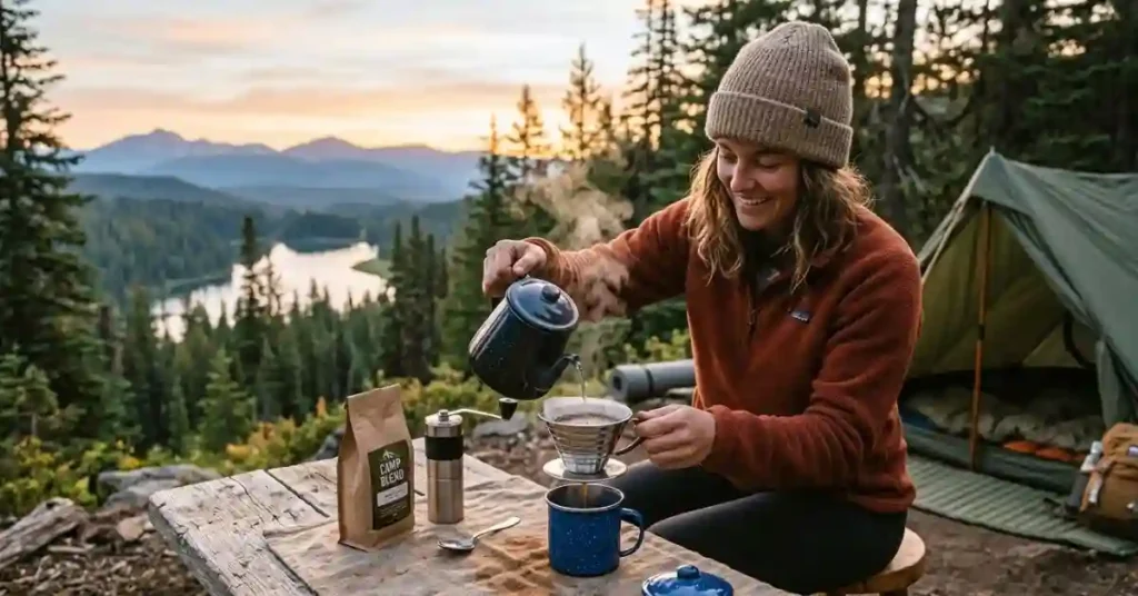 How to Make Coffee While Camping