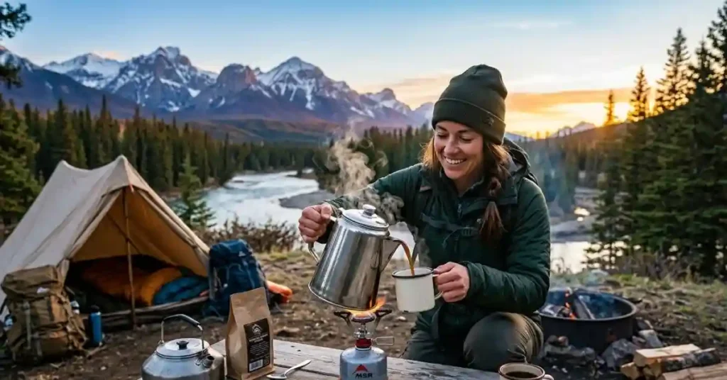 How to Make Coffee While Camping