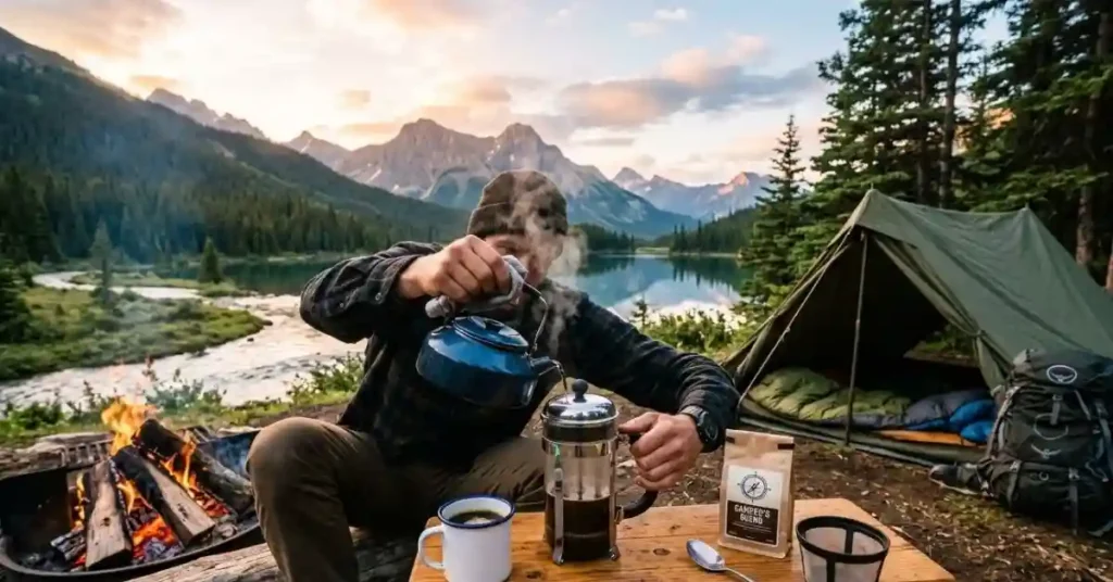 How to Make Coffee While Camping