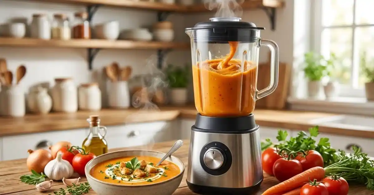 How to Make Soup in a Blender