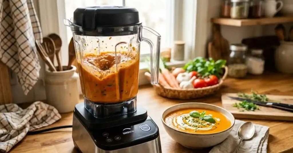 How to Make Soup in a Blender