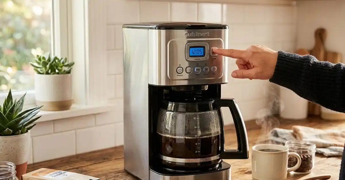 How to Start Cuisinart Coffee Maker