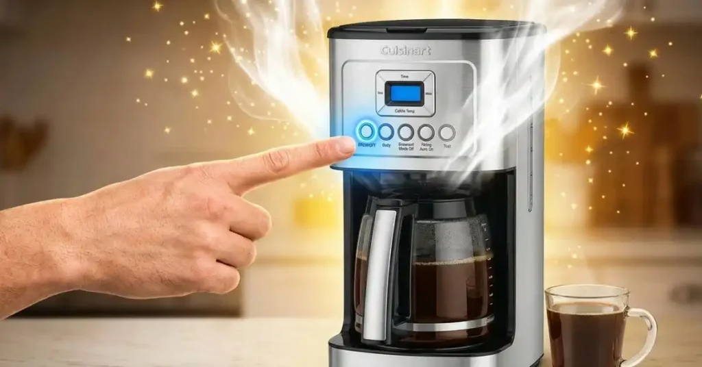 How to Start Cuisinart Coffee Maker