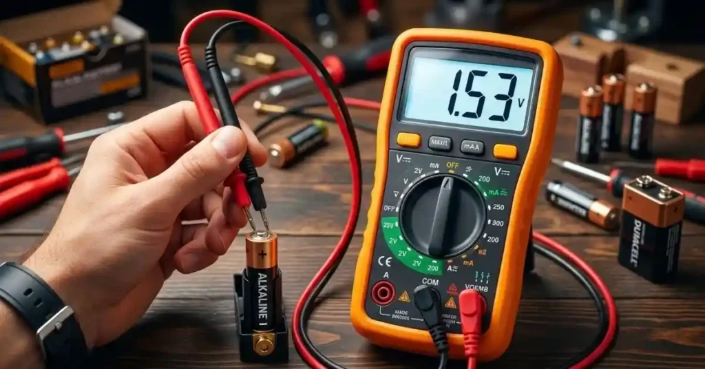 How to Test a Battery with a Multimeter