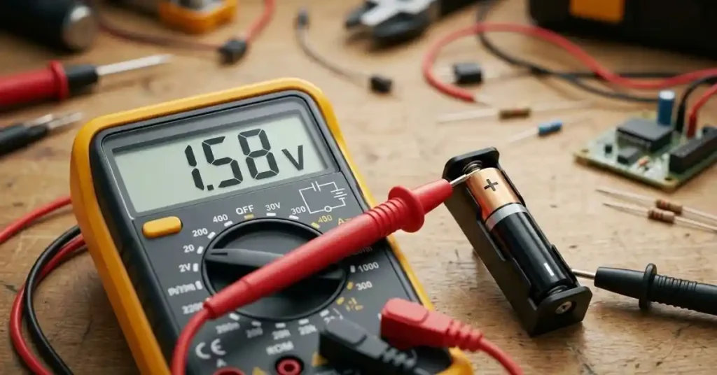 How to Test a Battery with a Multimeter