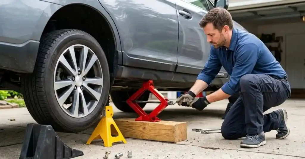How to Use a Scissor Jack Safely