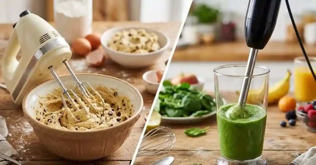 Is a Hand Mixer the Same as an Immersion Blender?