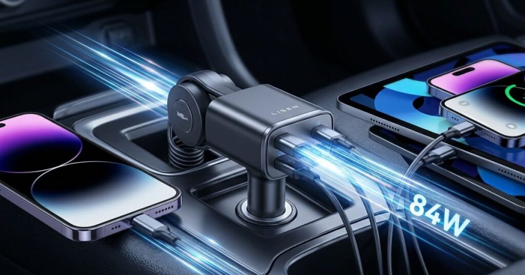 LISEN Retractable Car Charger Review