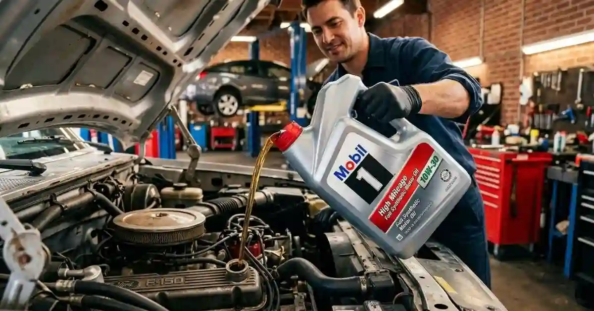 Mobil 1 High Mileage Motor Oil Review