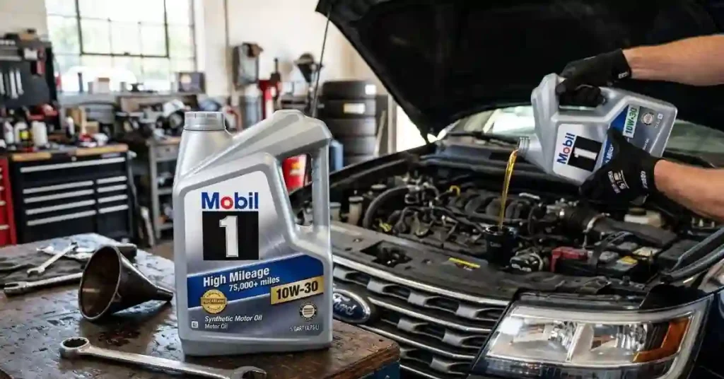 Mobil 1 High Mileage Motor Oil Review