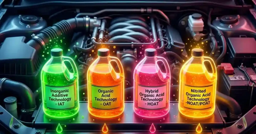 What Are the 4 Types of Coolant?