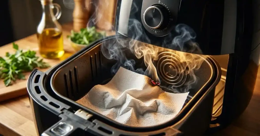 Will a Paper Towel Catch Fire in an Air Fryer?