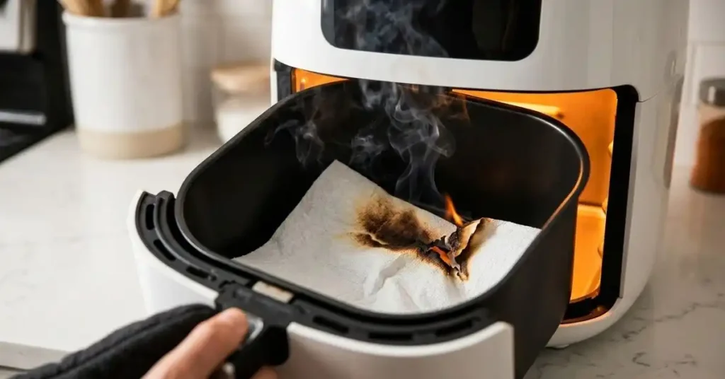 Will a Paper Towel Catch Fire in an Air Fryer?