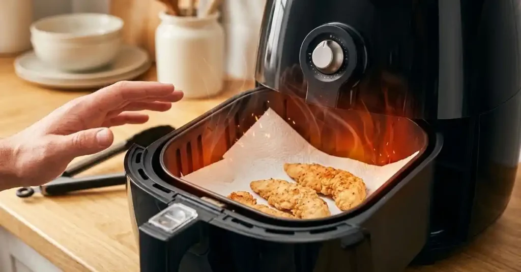 Will a Paper Towel Catch Fire in an Air Fryer?