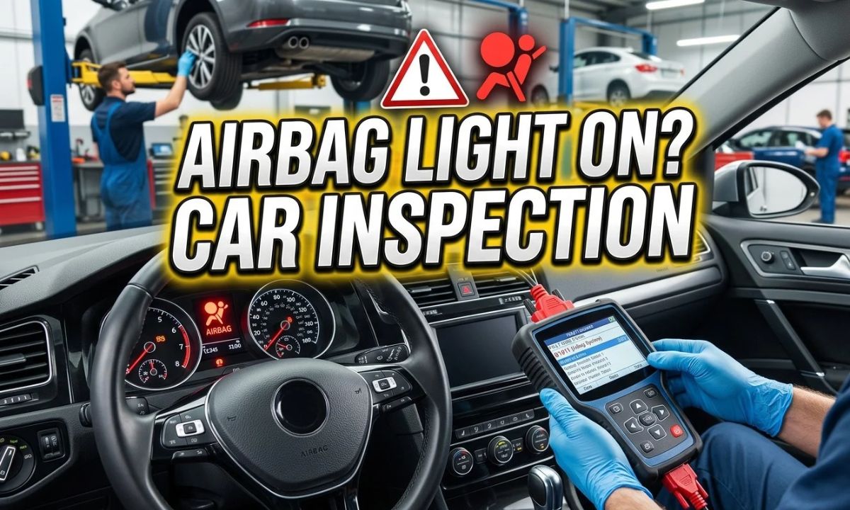 Airbag Light On Car Inspection