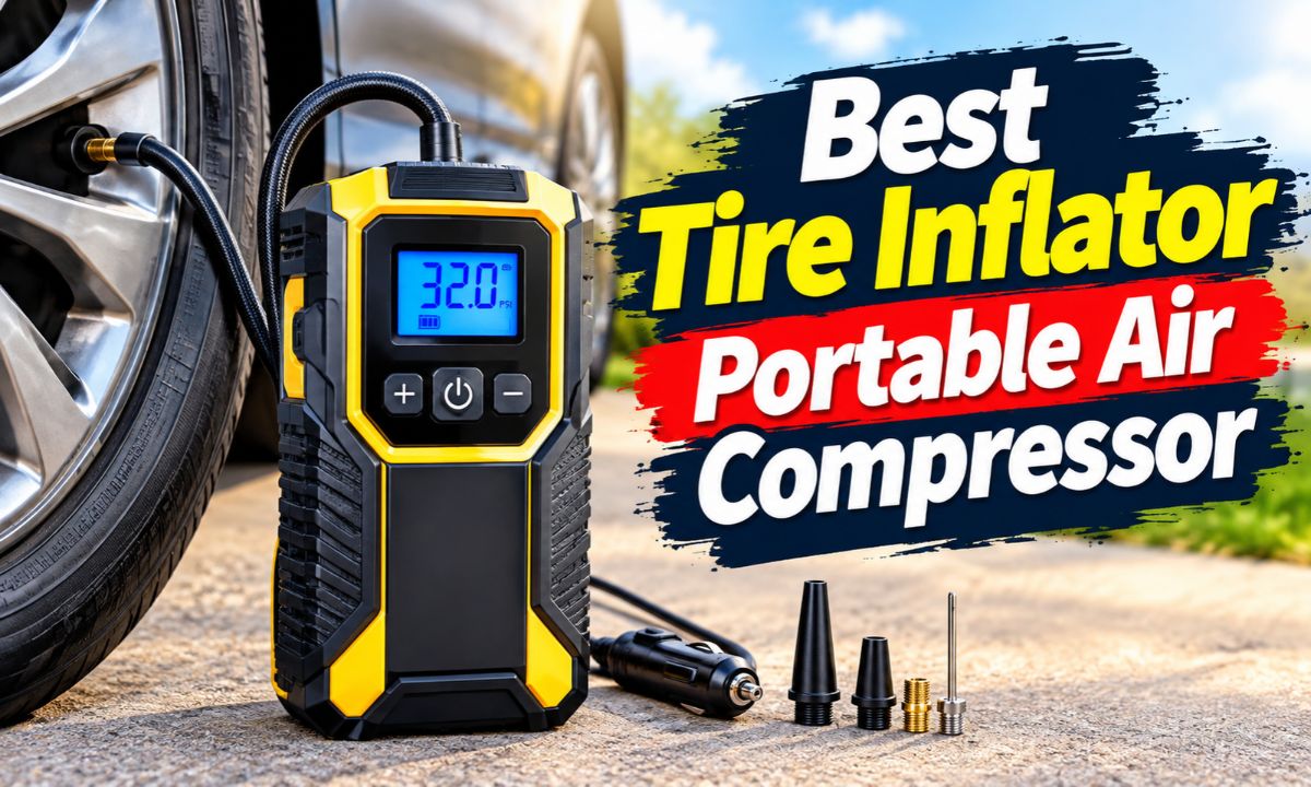 Best Tire Inflator Portable Air Compressor
