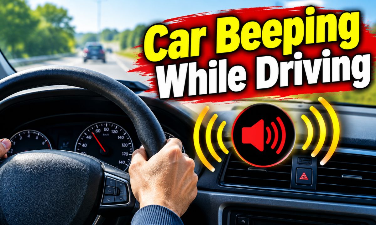 Car Beeping While Driving