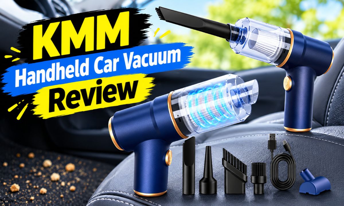 KMM Handheld Car Vacuum Review