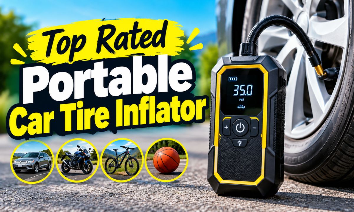 Top Rated Portable Car Tire Inflator