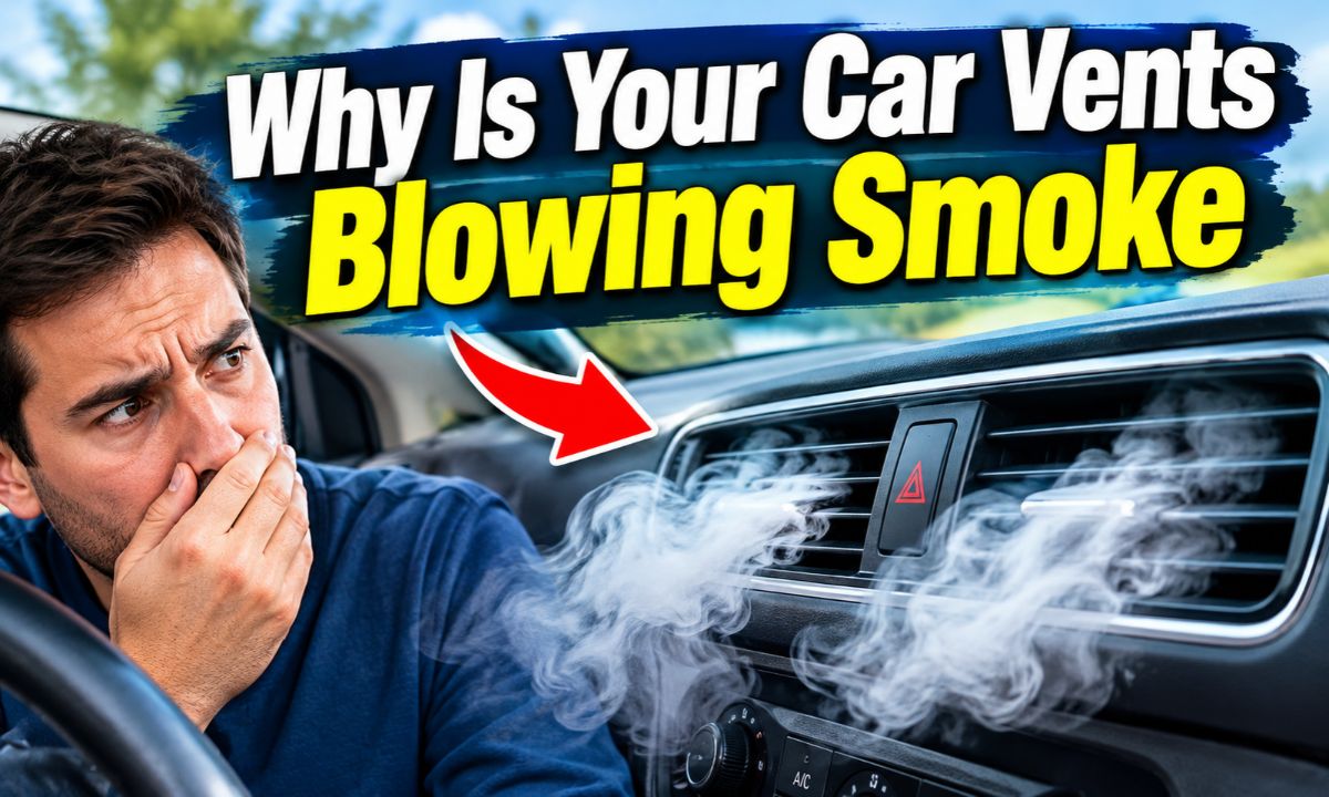 Why Is Your Car Vents Blowing Smoke