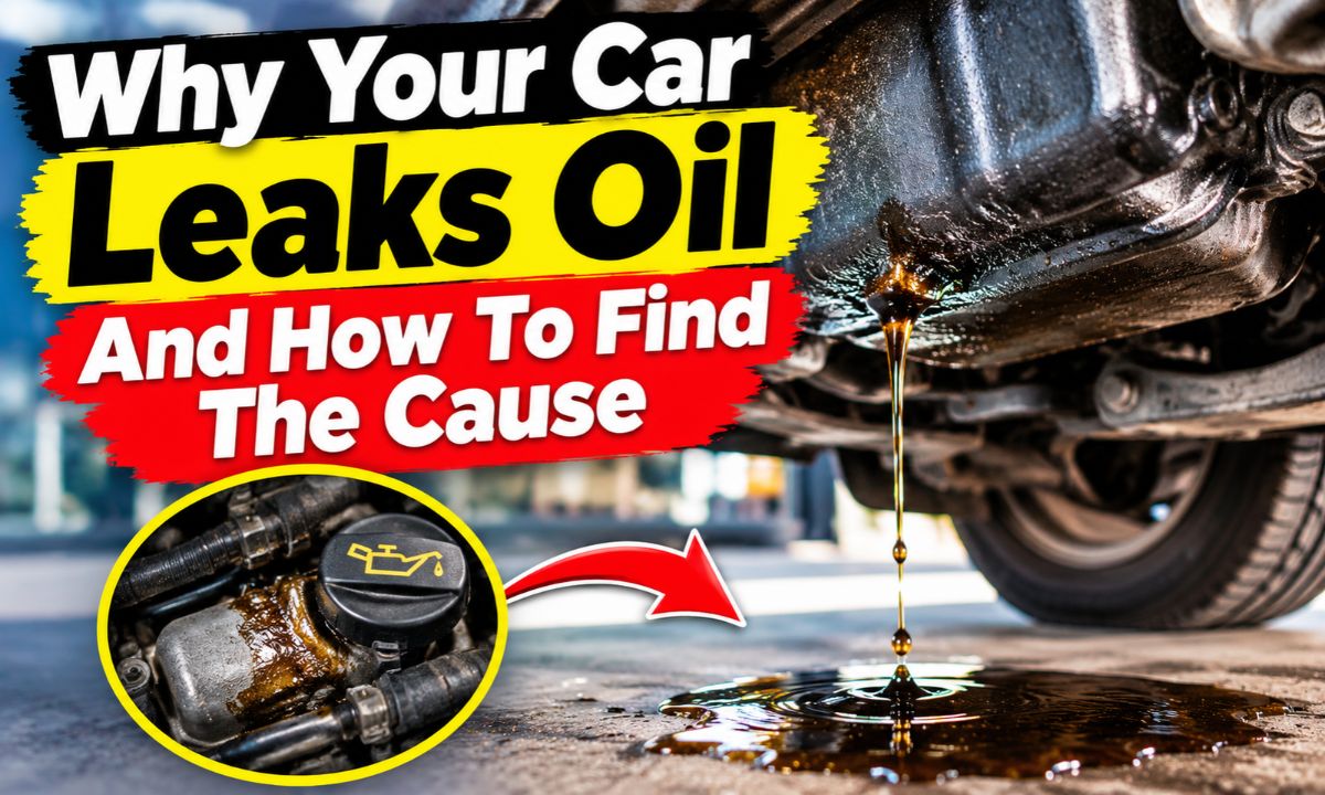 Why Your Car Leaks Oil And How To Find The Cause