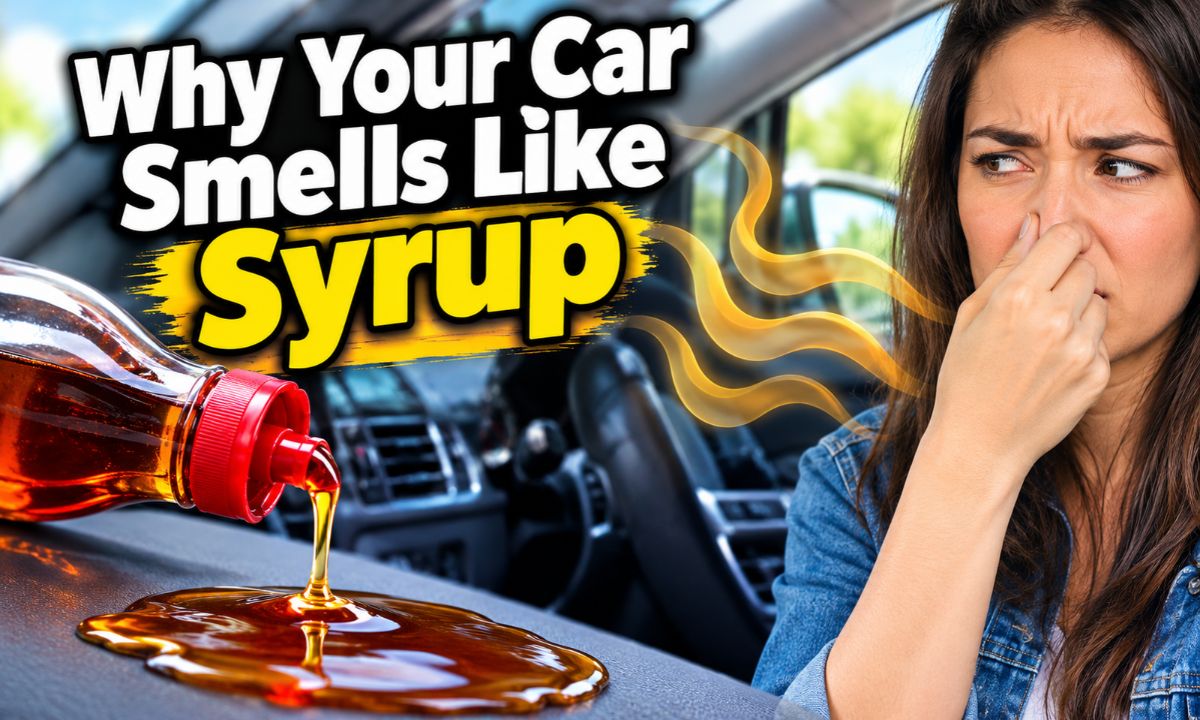 Why Your Car Smells Like Syrup