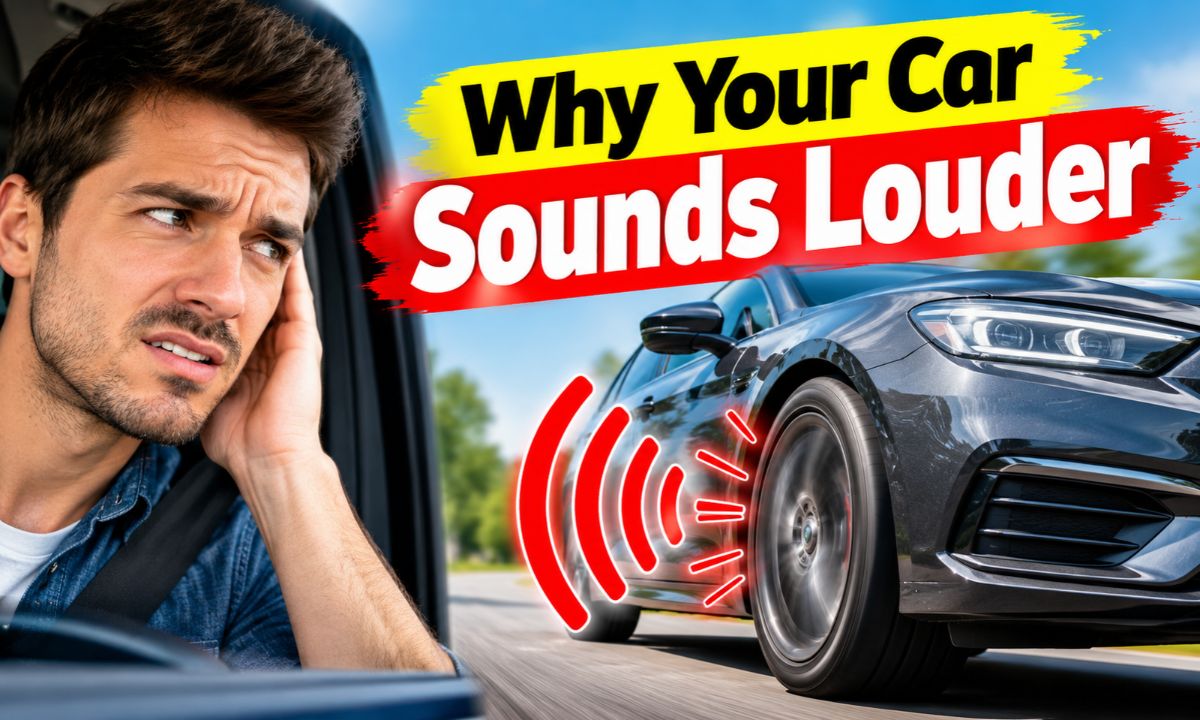 Why Your Car Sounds Louder